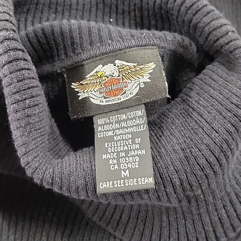 Harley Davidson turtleneck sweater - Picture 5 of 6